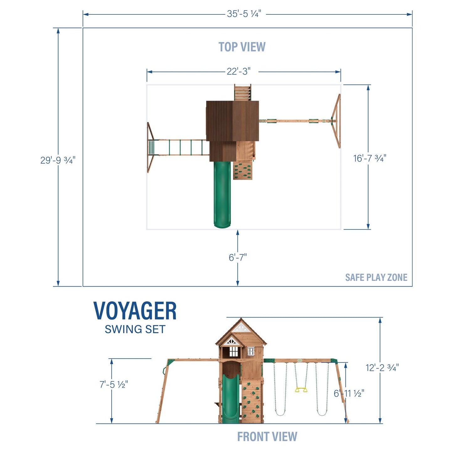 Voyager Swing Set