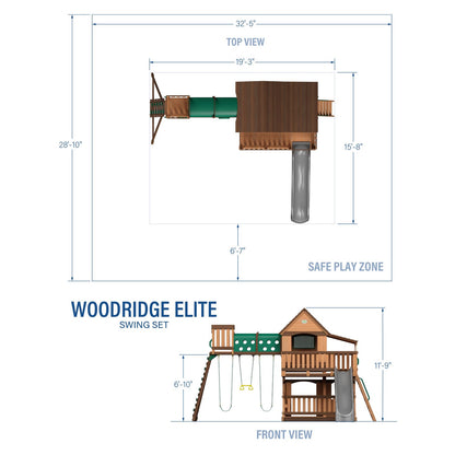 Woodridge Elite Swing Set