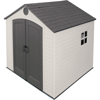 Lifetime 60370 8 ft. × 7.5 ft. Outdoor Storage Shed