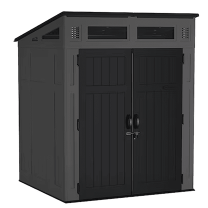 Suncast Modernist 6 ft. × 5 ft. Storage Shed with Tool Hook