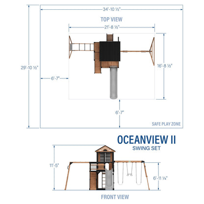 Oceanview II Swing Set
