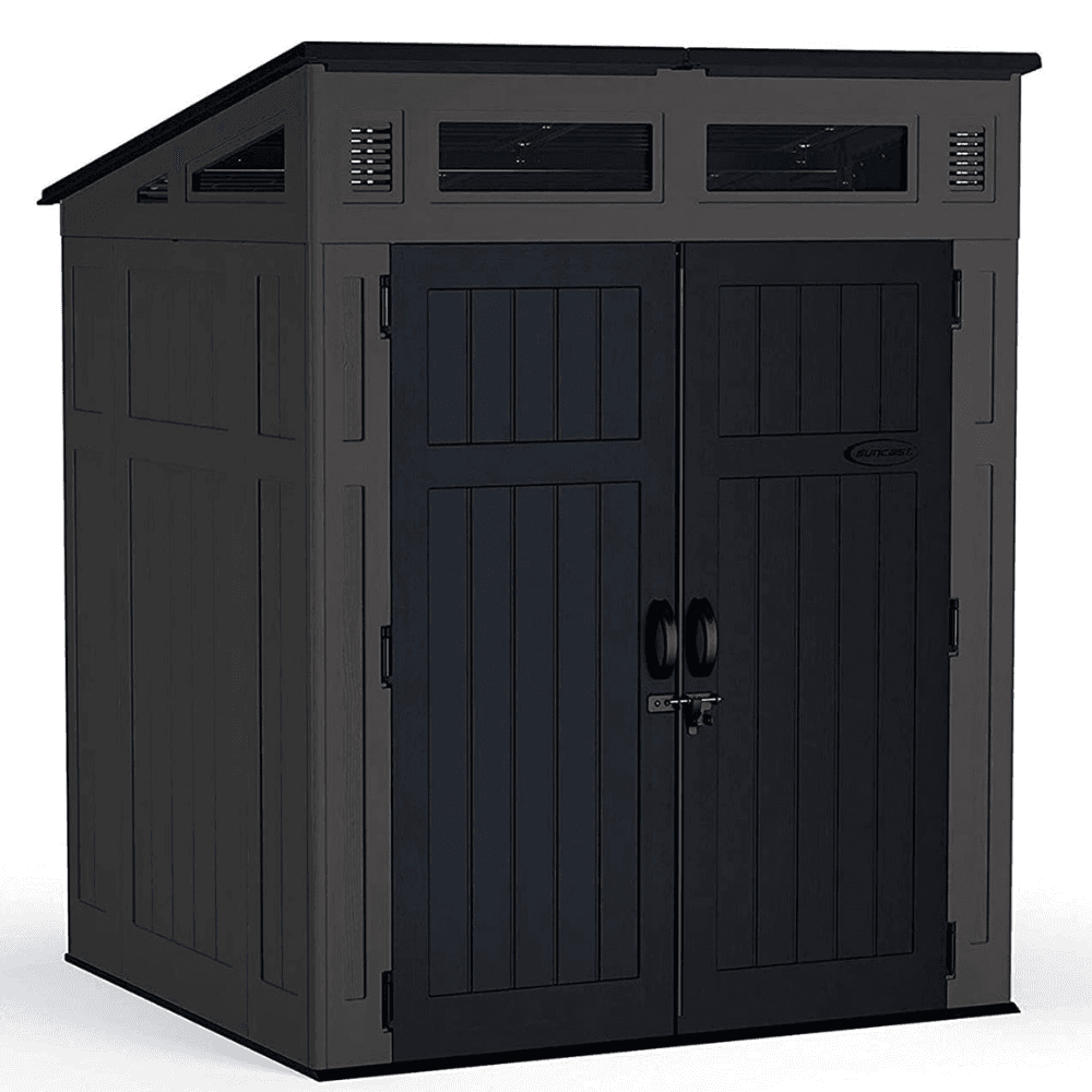 Suncast Modernist 6 ft. × 5 ft. Resin Storage Shed