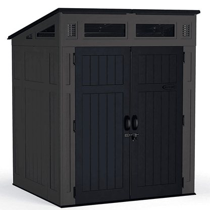 Suncast Modernist 6 ft. × 5 ft. Resin Storage Shed