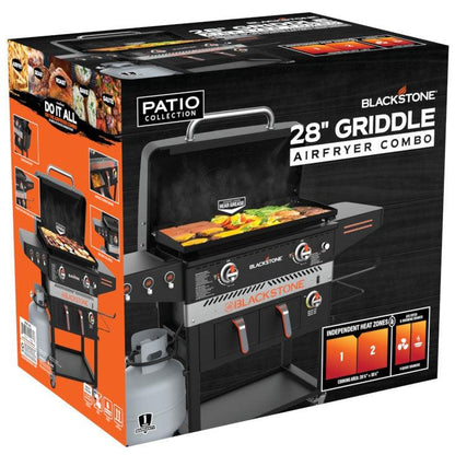 Blackstone 1962 Patio 28" Griddle Station with Airfryer