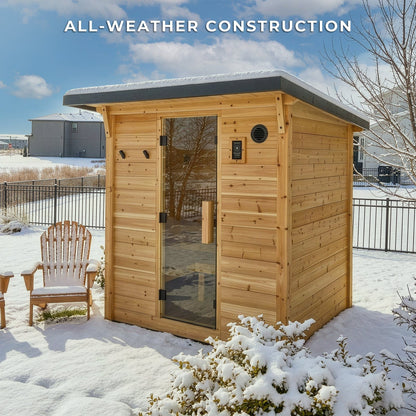 Henley Outdoor Cabin Sauna – 4-6 Person