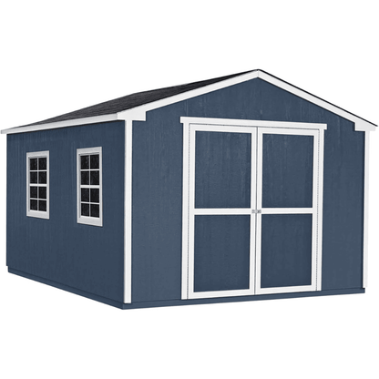 Handy Home Products Charleston Value Gable 10 ft. × 16 ft. DIY Wood Storage Shed