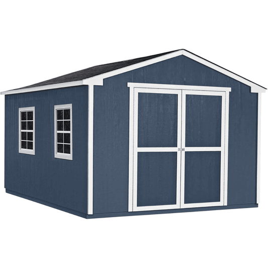 Handy Home Products Charleston Value Gable 10 ft. × 16 ft. DIY Wood Storage Shed