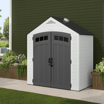 Suncast Vista 7 ft. × 4 ft. Resin Storage Shed