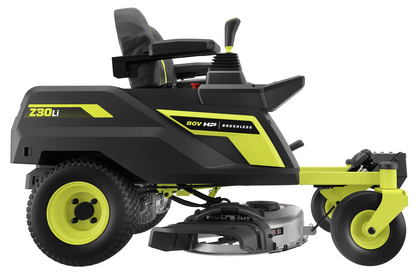 RYOBI 80V HP Brushless 30 in. Zero-Turn Mower with (2) 80V 10Ah Batteries and Charger