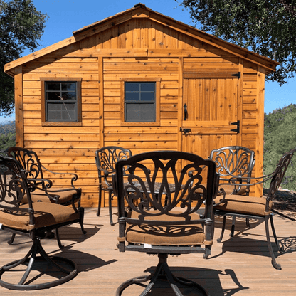 Outdoor Living Today 12 × 12 Western Red Cedar Sunshed Garden Shed