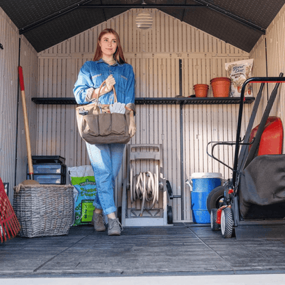 Lifetime 60453 10 ft. × 8 ft. Outdoor Storage Shed