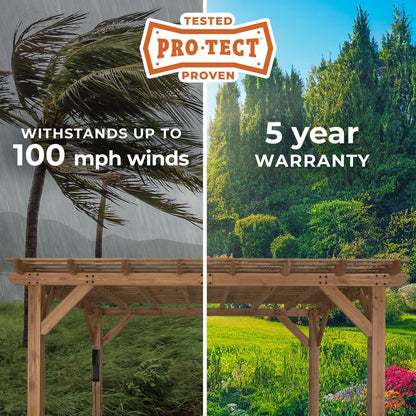 14×10 Delray Pergola