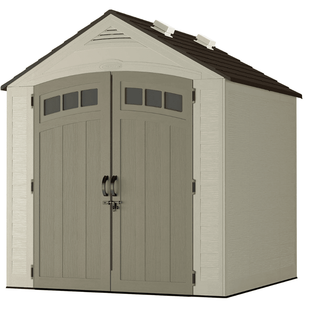 Suncast Vista 7 ft. × 7 ft. Resin Storage Shed