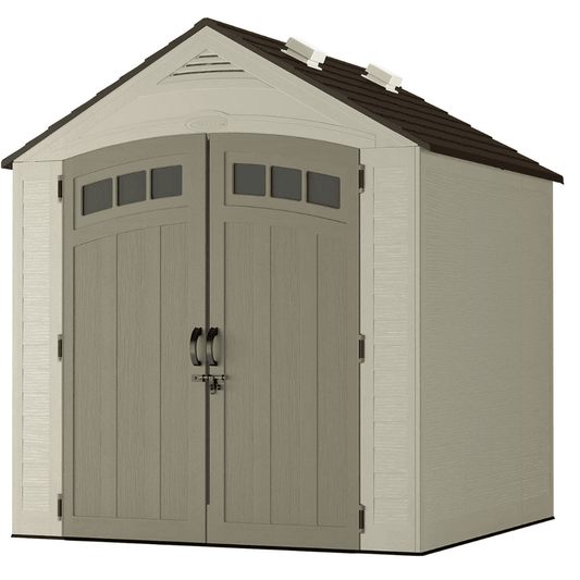 Suncast Vista 7 ft. × 7 ft. Resin Storage Shed