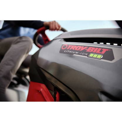 Troy-Bilt Super Bronco 42E XP 42 in. 56V MAX Electric Riding Lawn Tractor