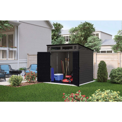 Suncast Modernist 7 ft. × 7 ft. Resin Storage Shed