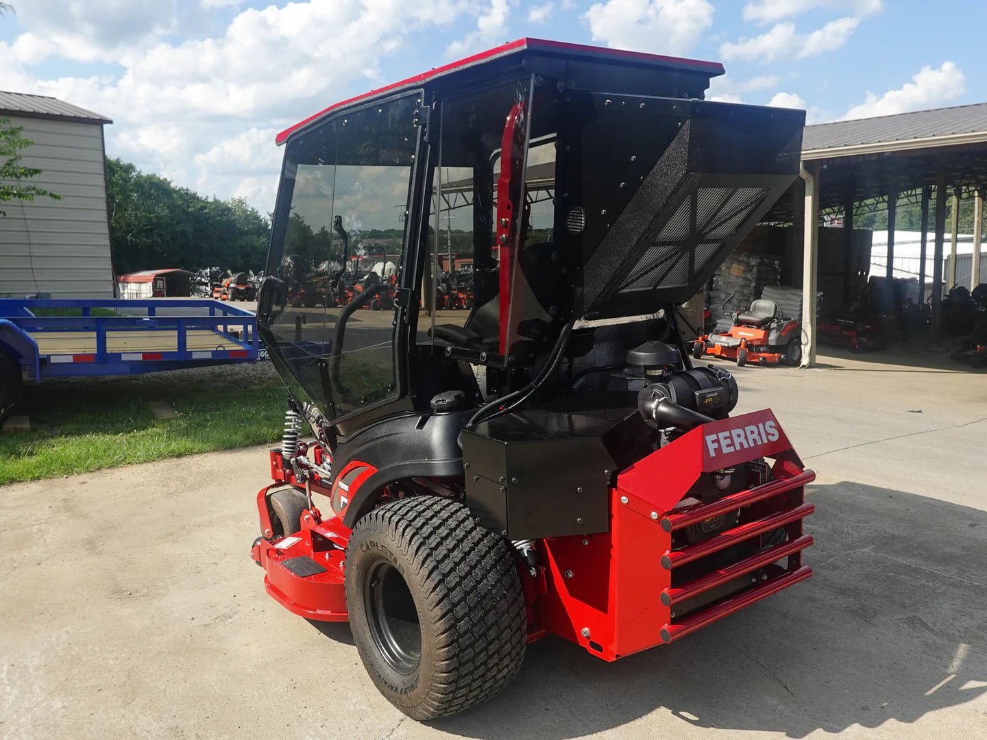 Ferris ISX3300 60″ Zero Turn Mower with Curtis Premium Air-Conditioned Cab