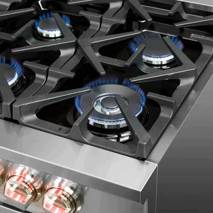 FORNO Massimo 60-Inch Freestanding Dual Fuel Range in Stainless Steel – FFSGS6125-60