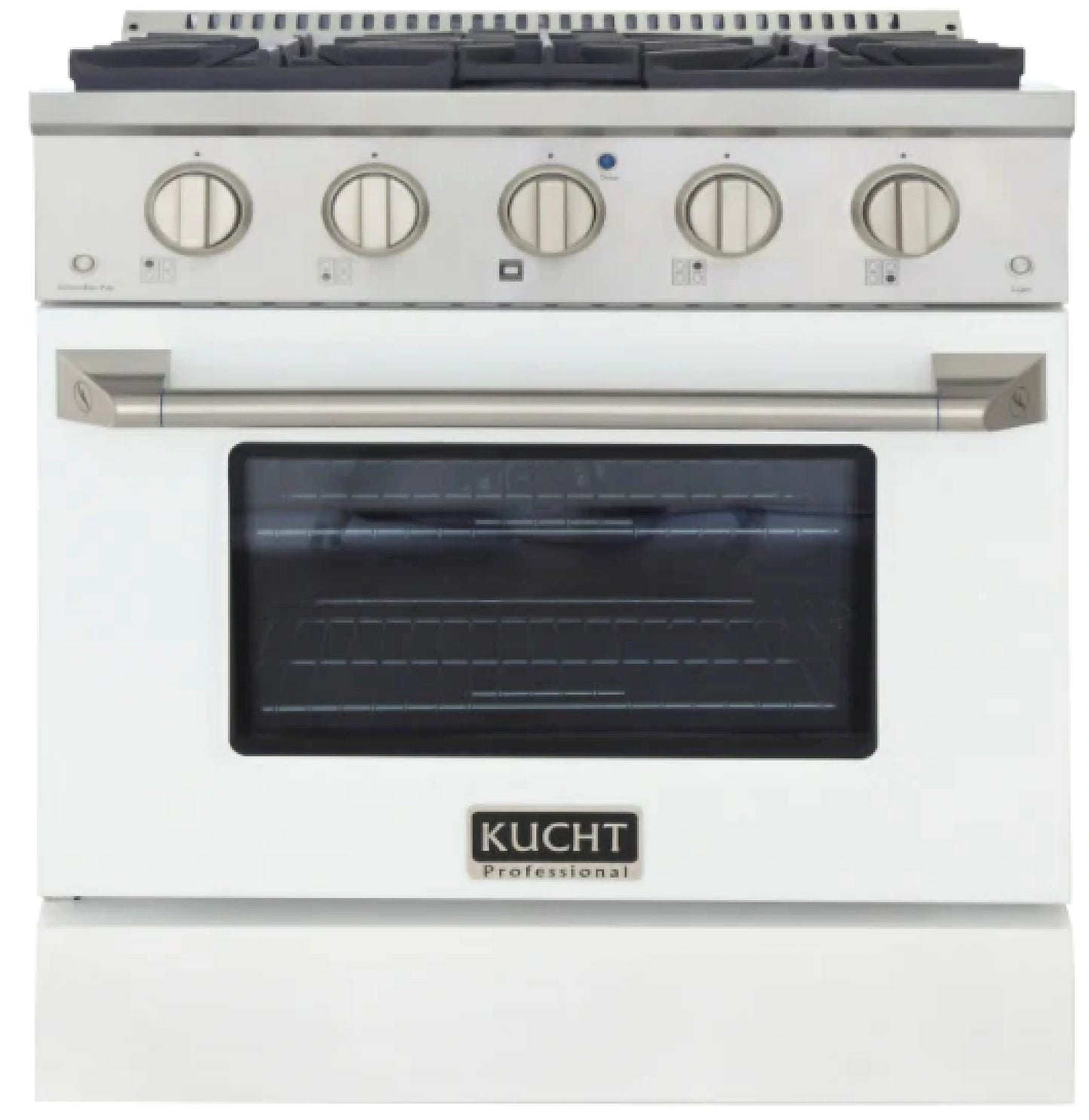 Kucht Professional 30-Inch 4.2 cu. ft. Gas Range with Convection Oven in Titanium