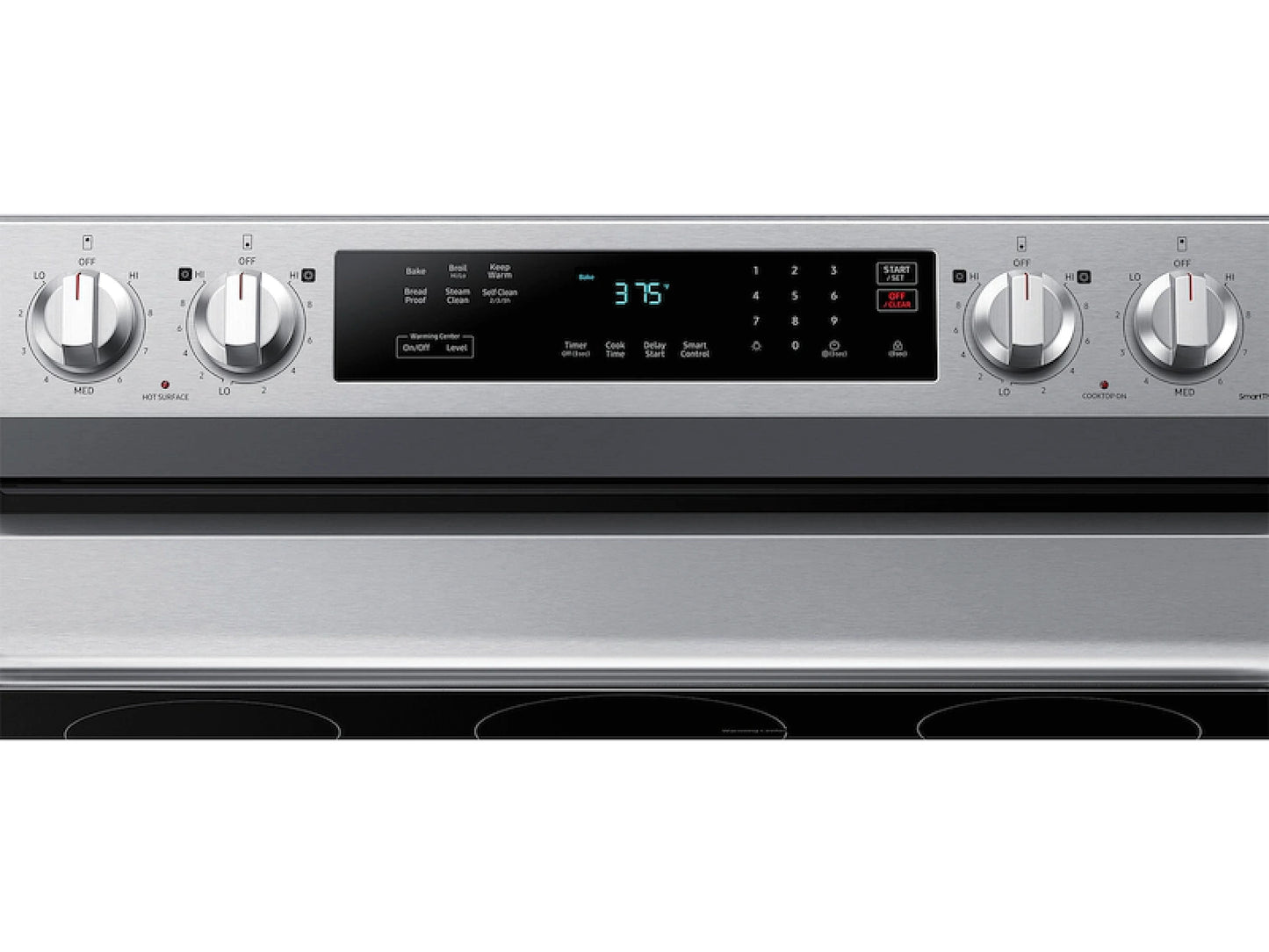 Samsung 6.3 Cu. Ft. Smart Freestanding Electric Range NE63A6311SS