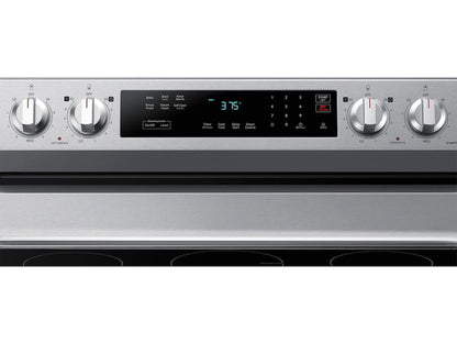 Samsung 6.3 Cu. Ft. Smart Freestanding Electric Range NE63A6311SS