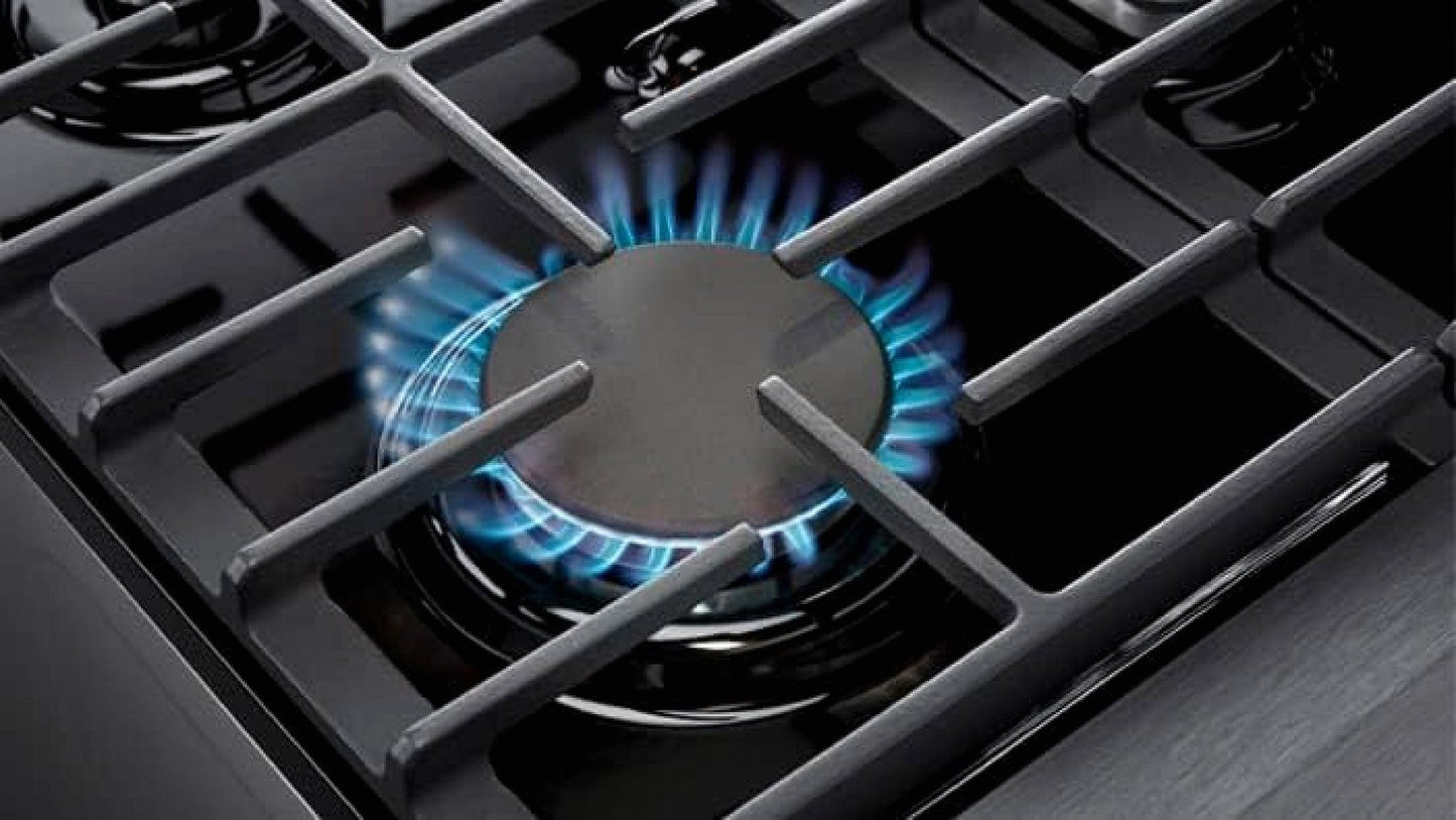 Thor Kitchen LRG3601U 36-Inch Professional Freestanding Gas Range with Convection Oven, Stainless Steel