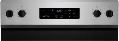 Whirlpool WFE535S0JS 5.3 cu. ft. Freestanding Electric Range with Fan Convection and Frozen Bake Technology, Stainless Steel