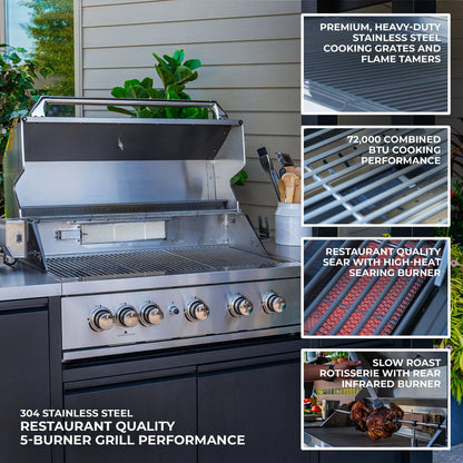 Fusion Flame Outdoor Kitchen