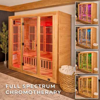 Rylan Indoor Infrared Sauna – 4 Person