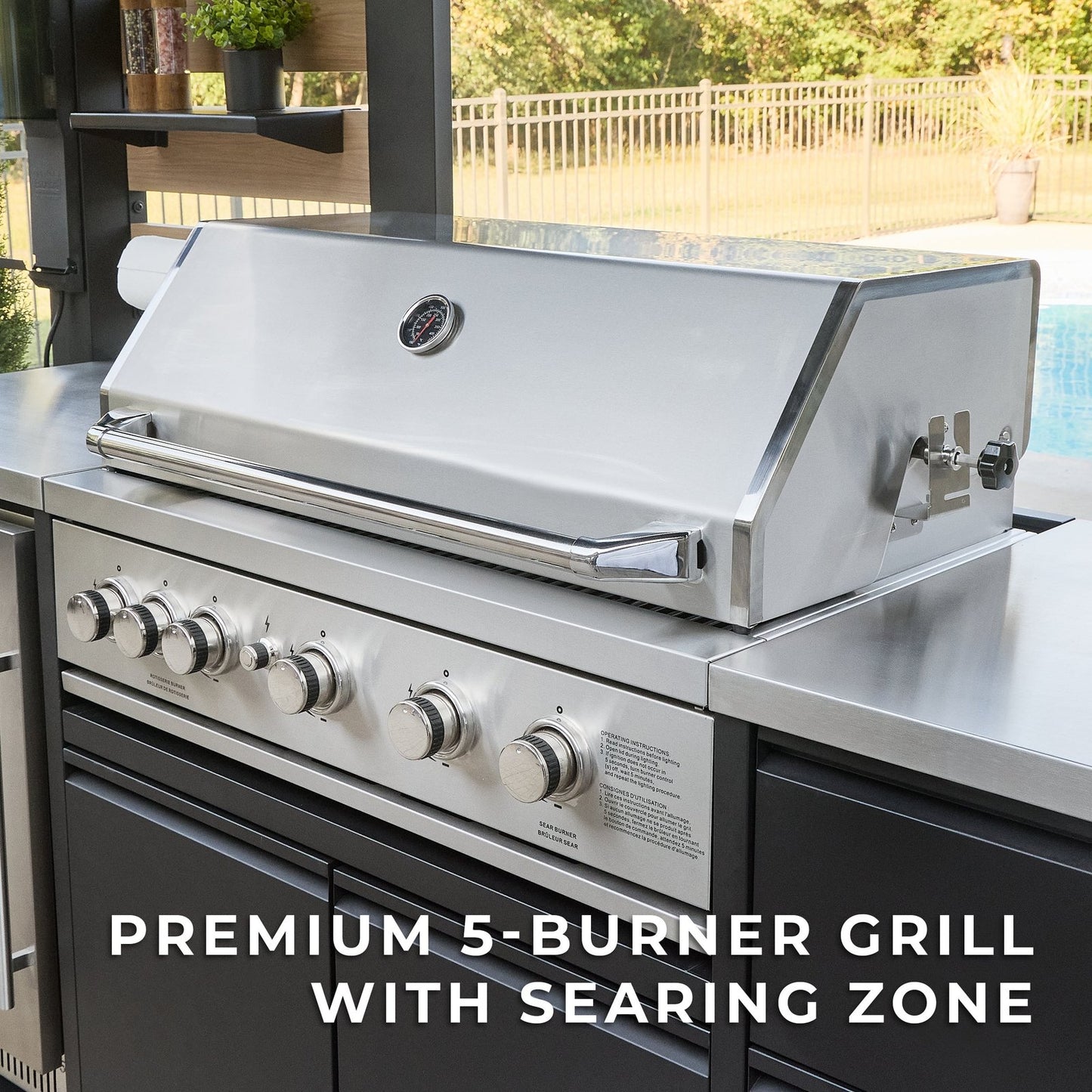 Fusion Flame 2 Outdoor Kitchen